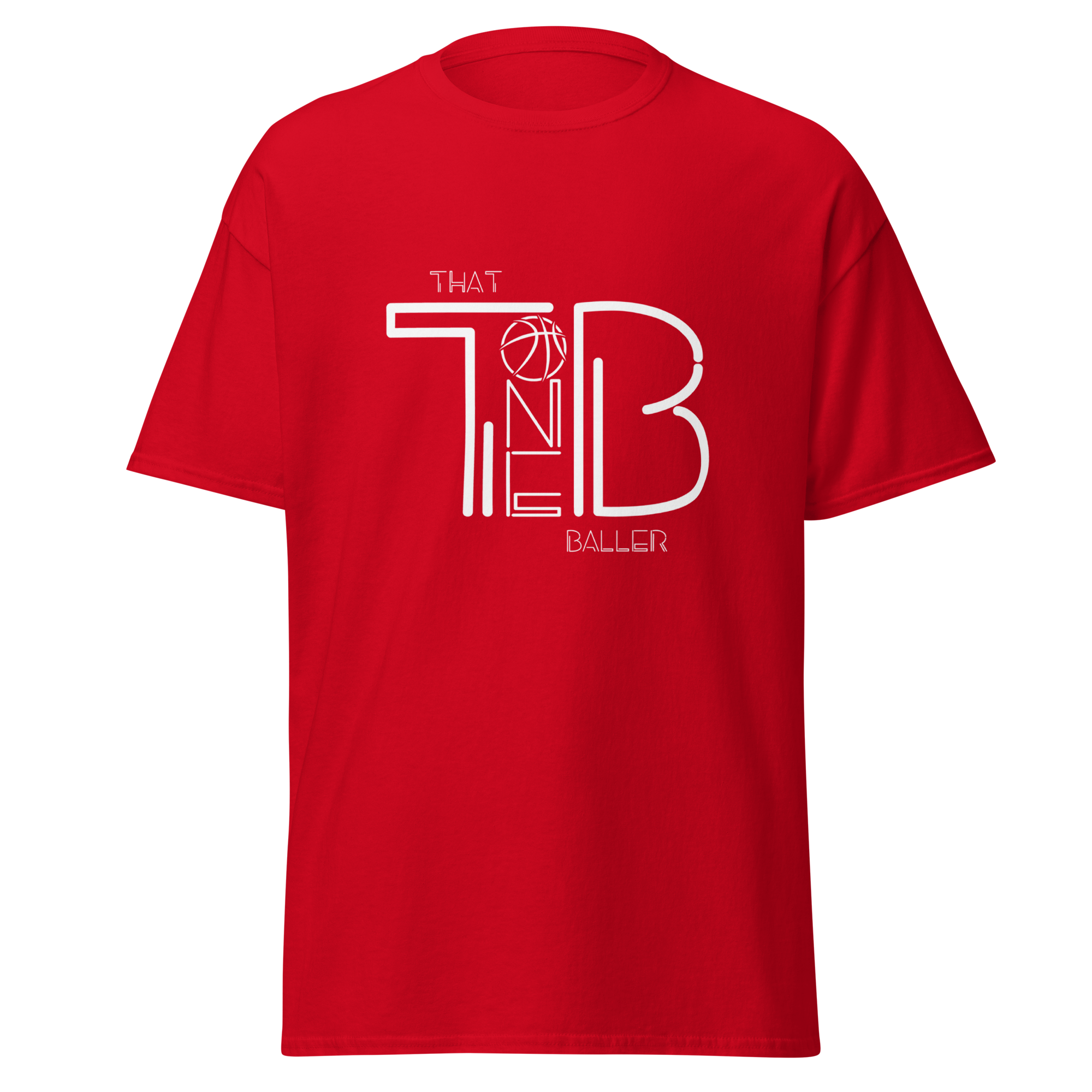 Red That One Baller T-Shirt