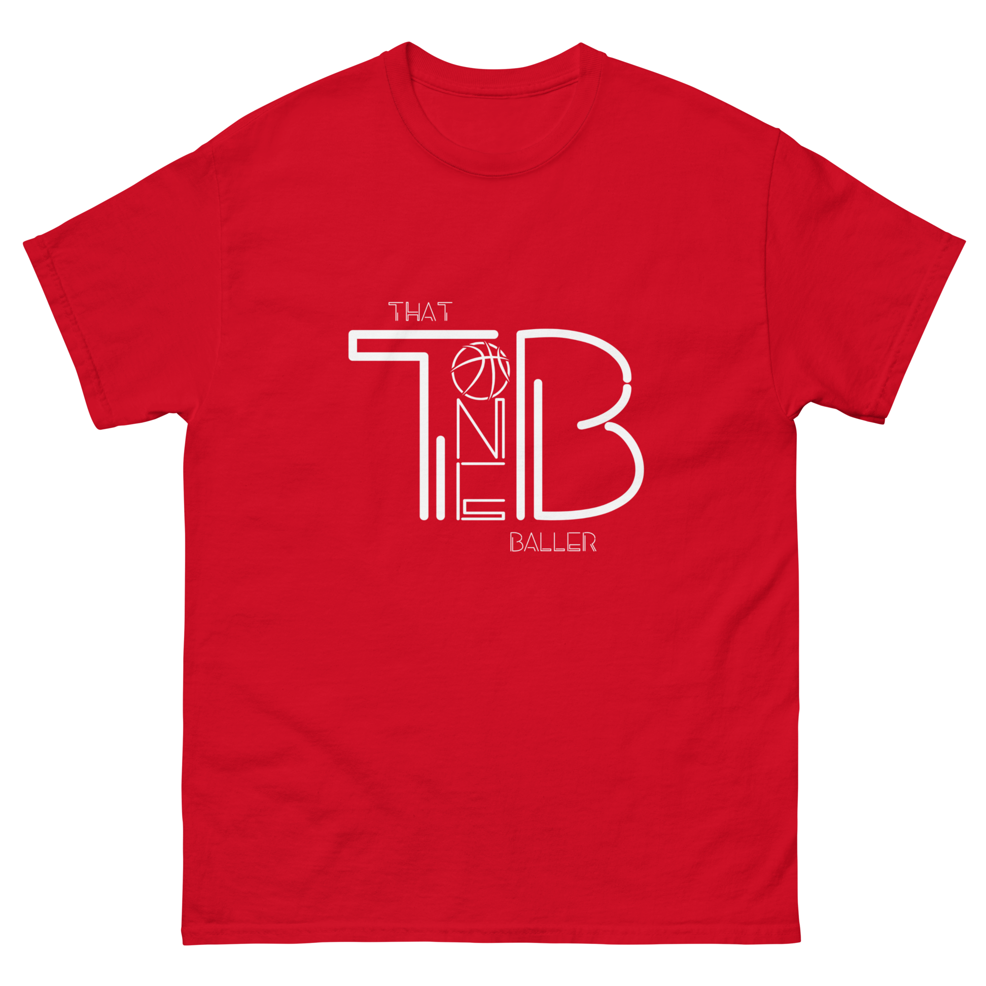 Red That One Baller T-Shirt